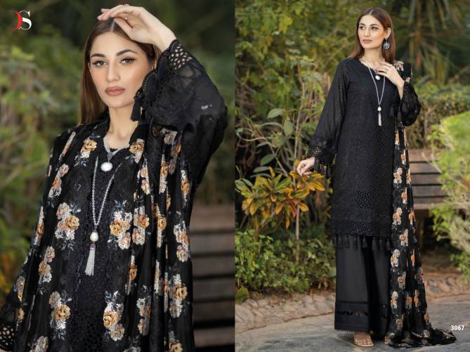 Adans Liba Chikankari 23 Nx By Deepsy Pakistani Suits Catalog